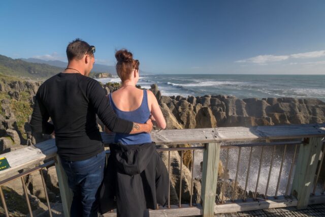 푸나카이키 팬케이크 락(Punakaiki Pancake Rocks and Blowholes)
